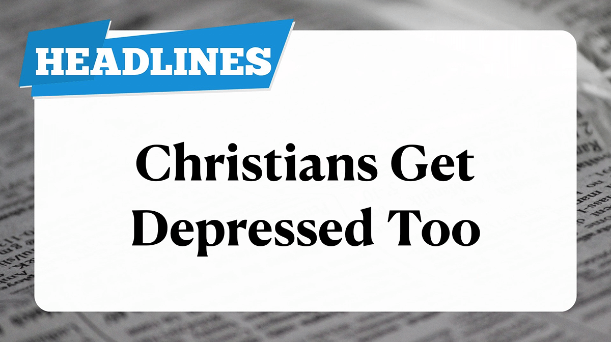 Christians Get Depressed Too Voyage Community Church in Wyoming, MI
